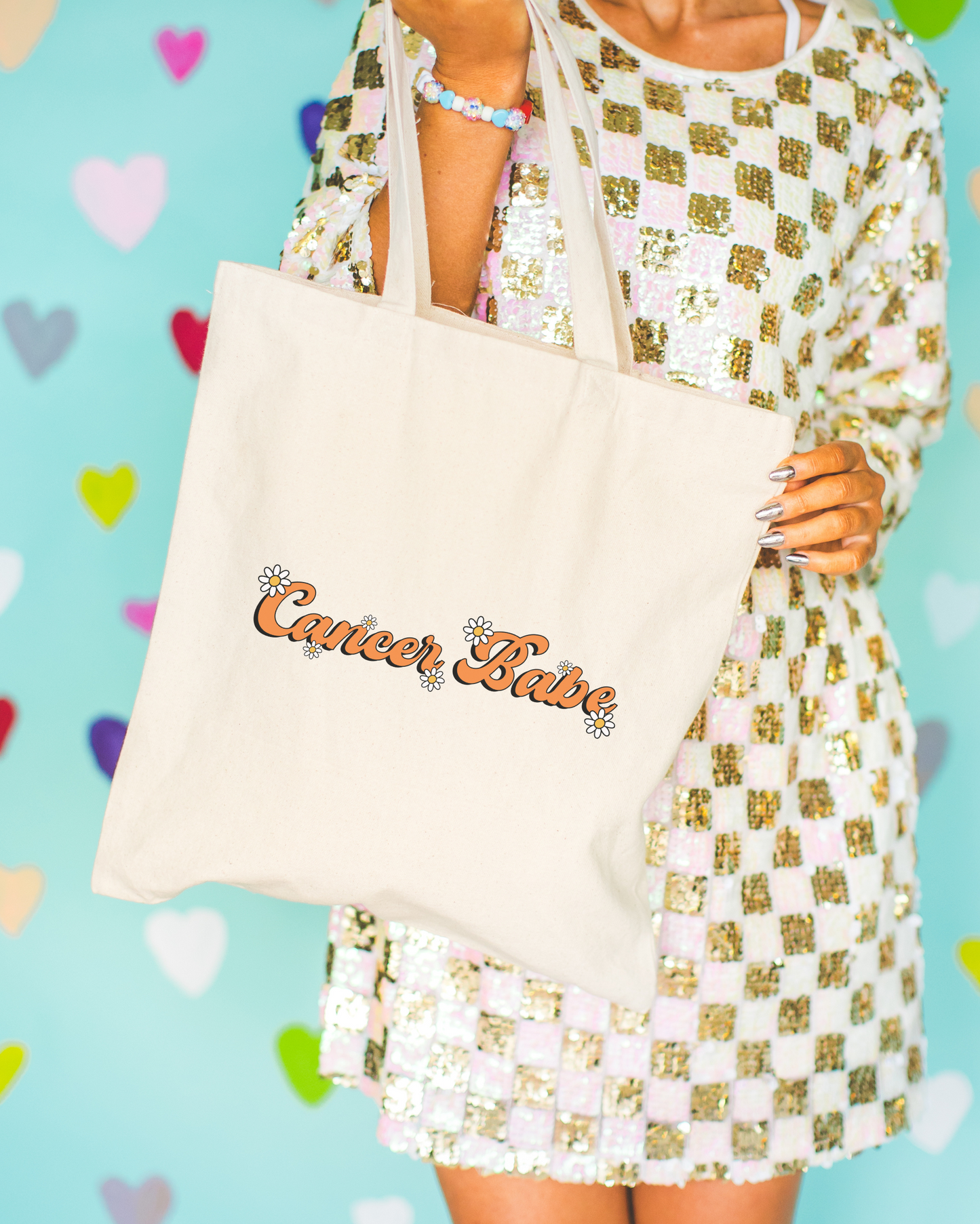 Cancer Babe Tote Bag