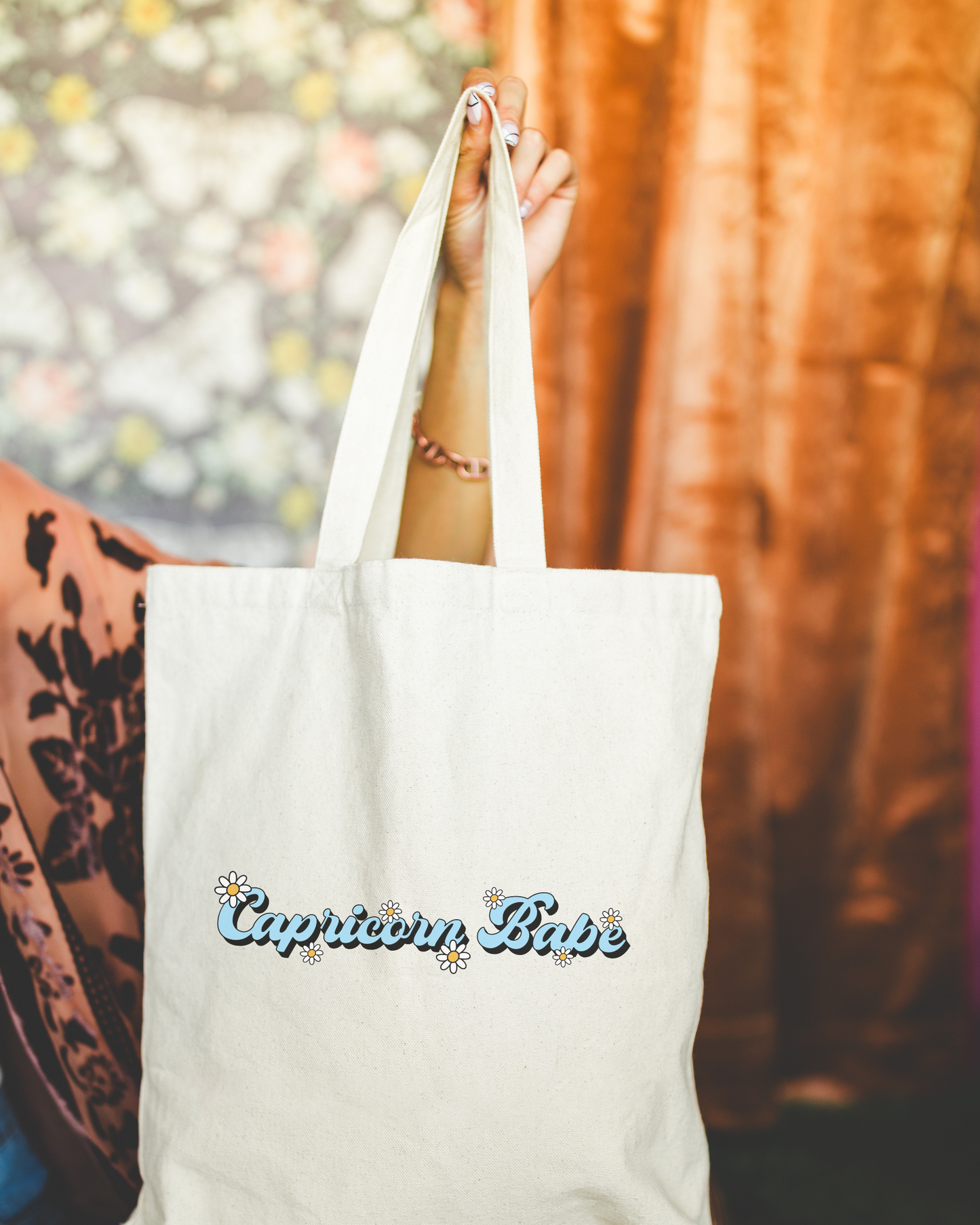 Capricorn Babe Tote Bag