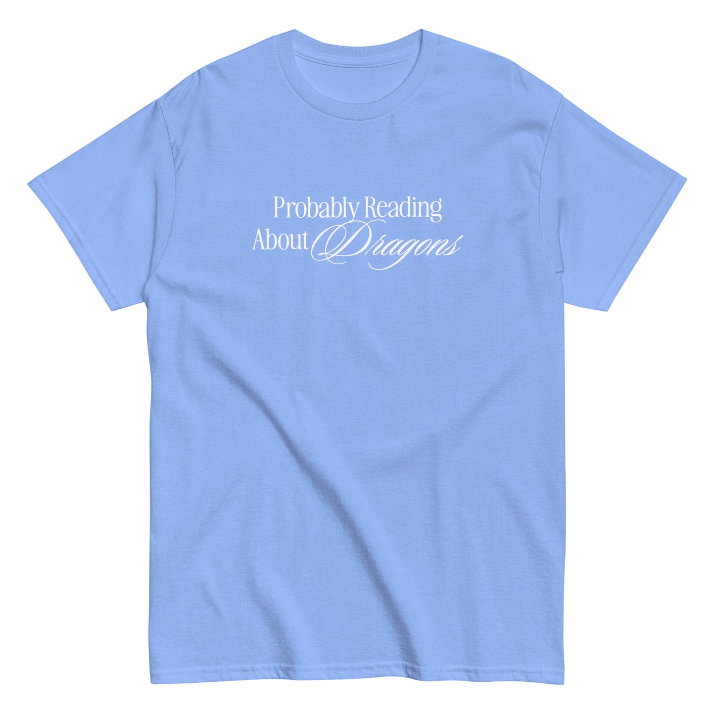 Probably Reading About Dragons Classic Tee