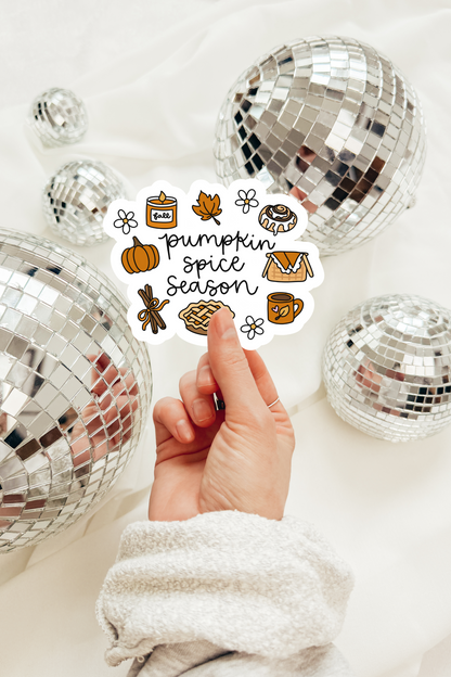 Pumpkin Spice Season Sticker