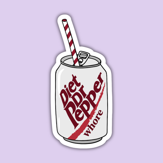 Diet Dr Pepper Sticker