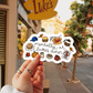 Mentally At Luke's Diner Sticker