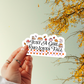 Just A Girl Who Loves Fall Sticker