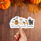 No Tricks Just Treats Sticker