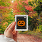 Jack O' Lantern Stamp Sticker