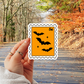 Bat Stamp Sticker