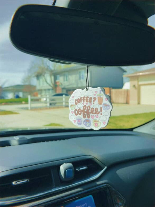 Coffee? Coffee! Car Air Freshener