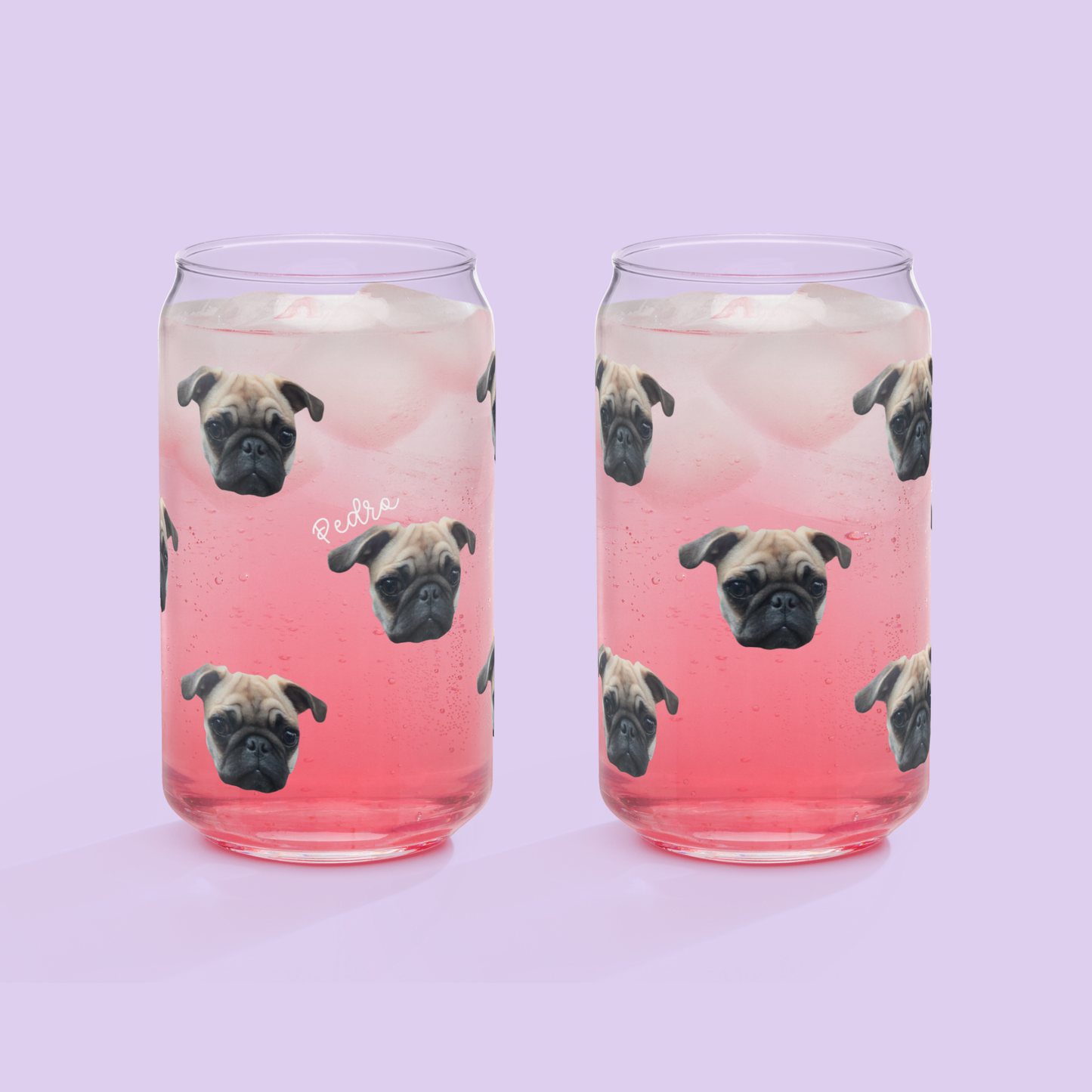 Customizable Pet Can Glass
