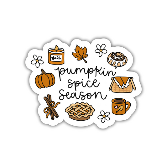 Pumpkin Spice Season Sticker