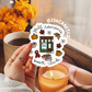 Fall Romance Book Club Sticker