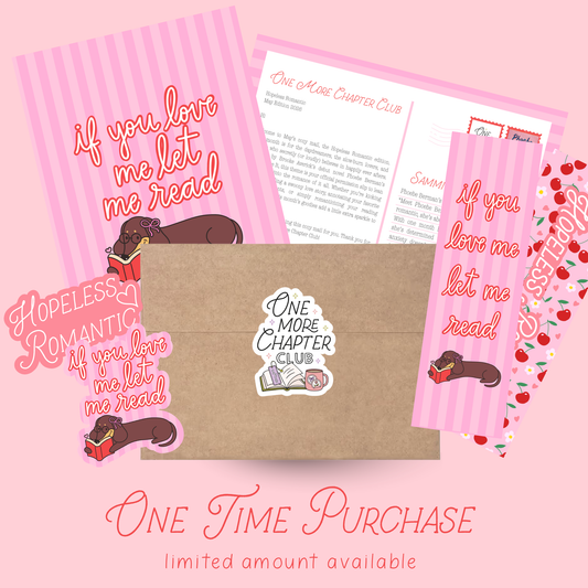 May 2026 One More Chapter Club - One Time Purchase