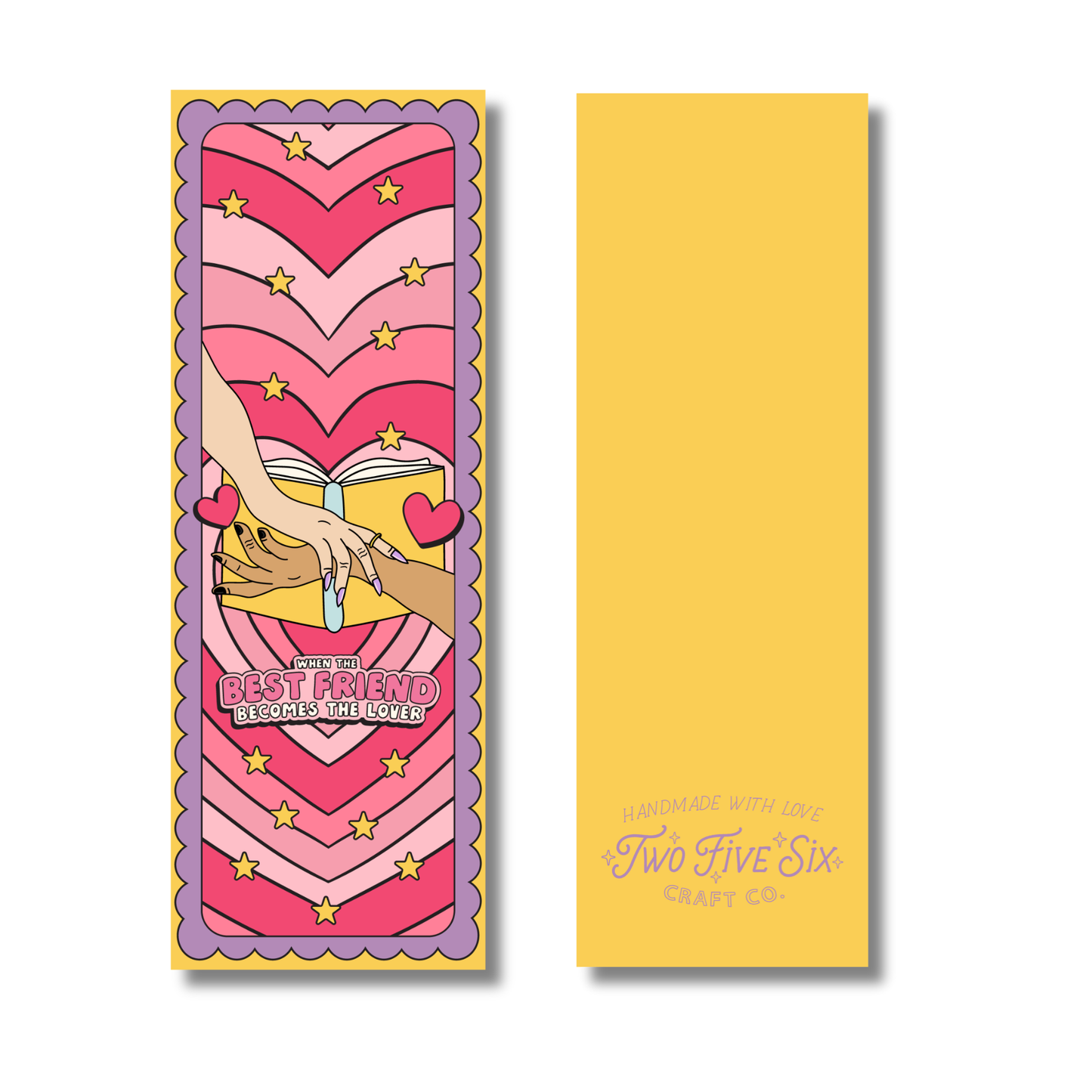When The Best Friend Becomes the Lover Bookmark Matte
