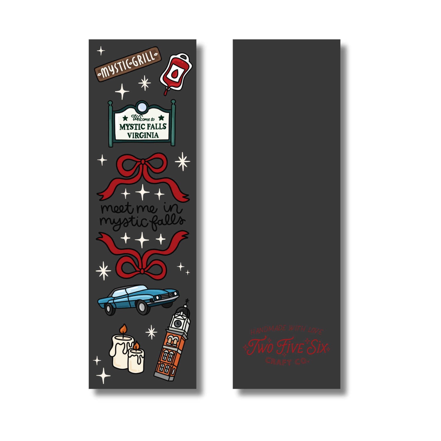 Meet me in Mystic Falls Bookmark Matte