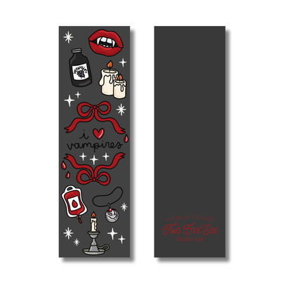 I Love Vampires Bookmark Glossy