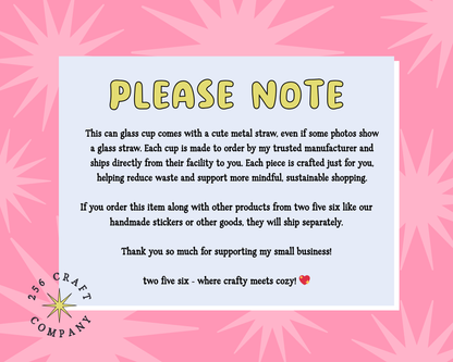 Floral Phantoms Can Glass