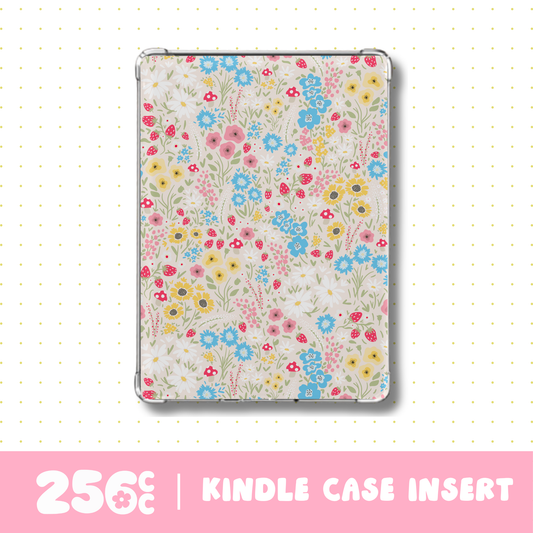 Wildflower Wishes E-Reader Case Insert