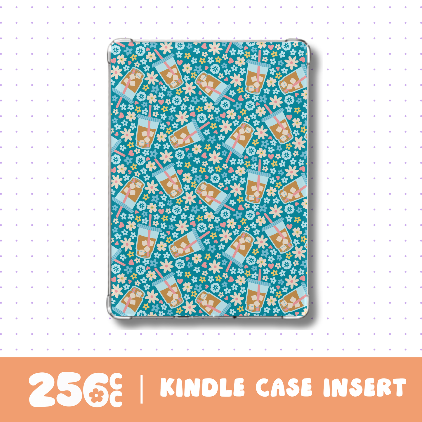 Breezy Brews E-Reader Case Insert