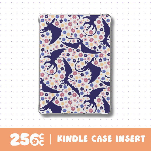Firebreath Florals E-Reader Case Insert