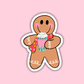 Coffee Gingerbread Sticker