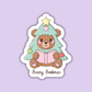 Beary Bookmas Sticker