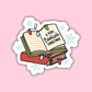 A Very Bookish Christmas Sticker