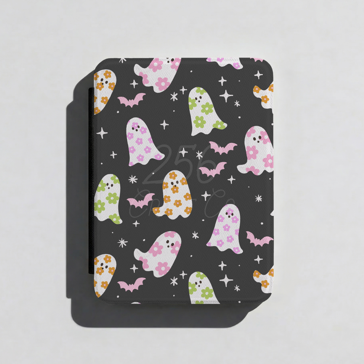 Spooky Floral Ghosts Kindle Case