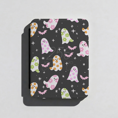 Spooky Floral Ghosts Kindle Case
