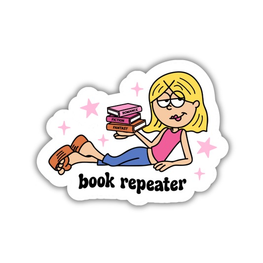 Book Repeater Sticker