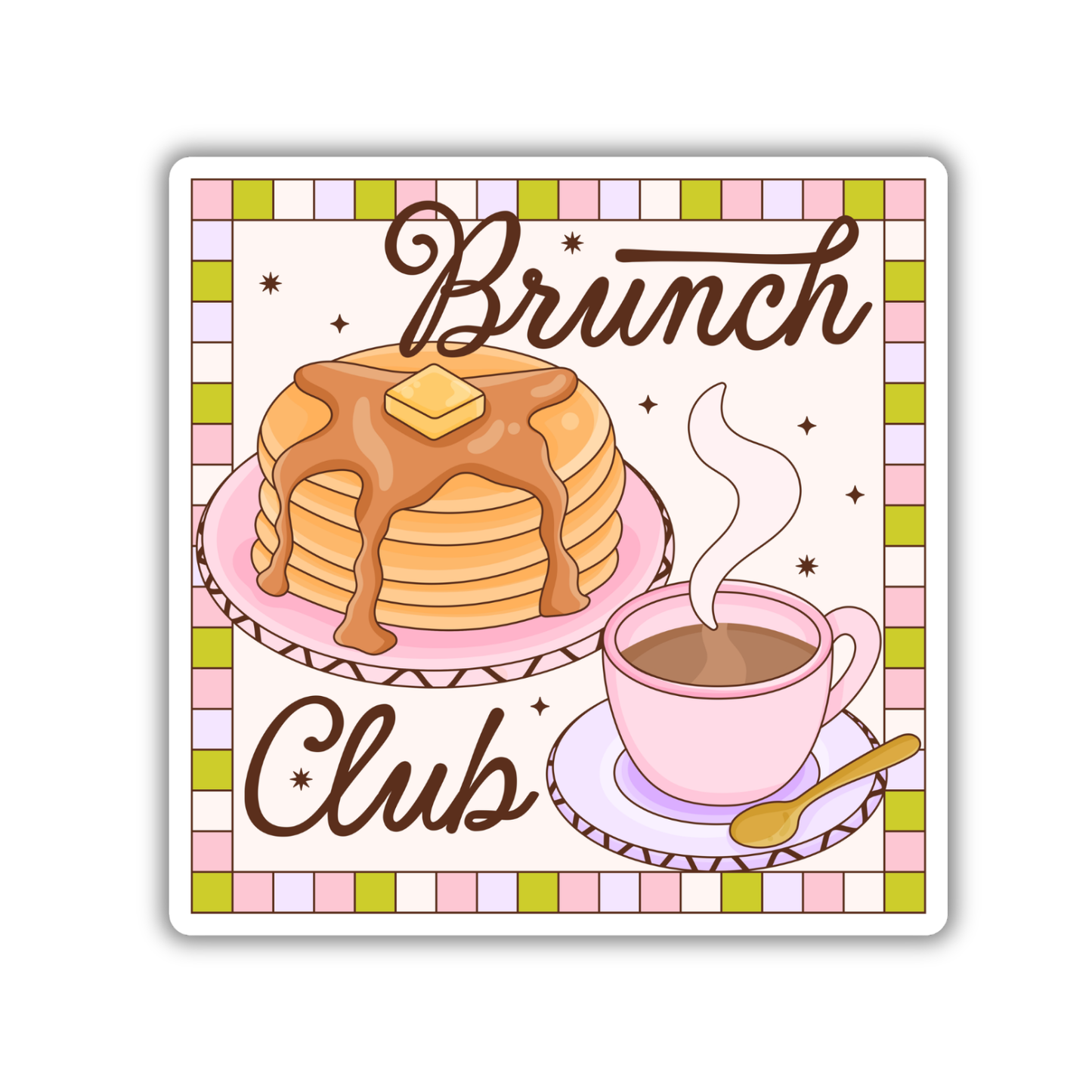 Brunch Club Sticker