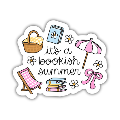 It's A Bookish Summer Sticker