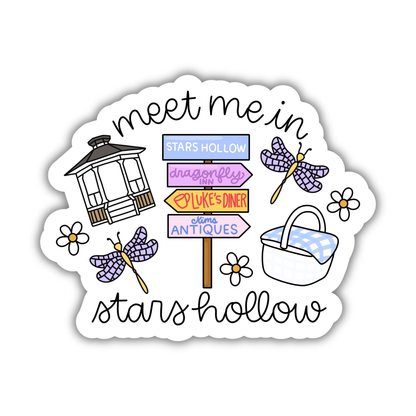Meet Me by the Gazebo Sticker