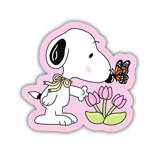 Little Flower Friend Sticker