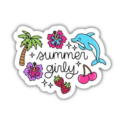 Summer Girly Sticker