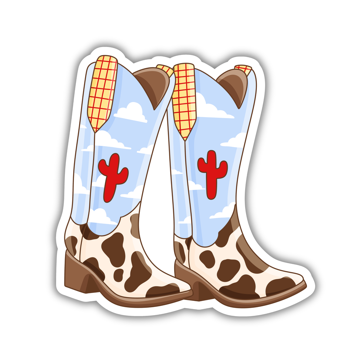 TS Boots Sticker