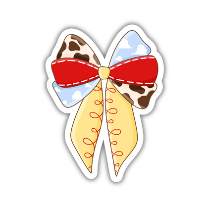TS Cowboy Bow Sticker