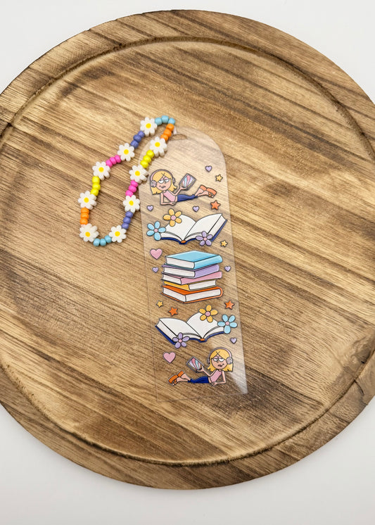 Daisy Daydreams Acrylic Beaded Bookmark