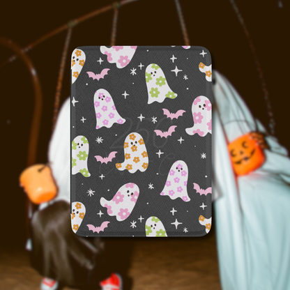 Spooky Floral Ghosts Kindle Case