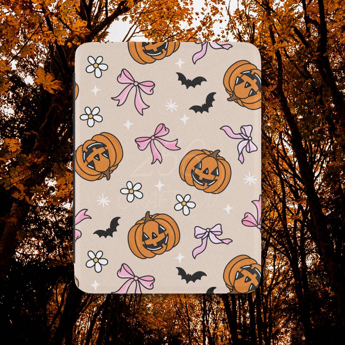 Pumpkin Spice Kindle Case