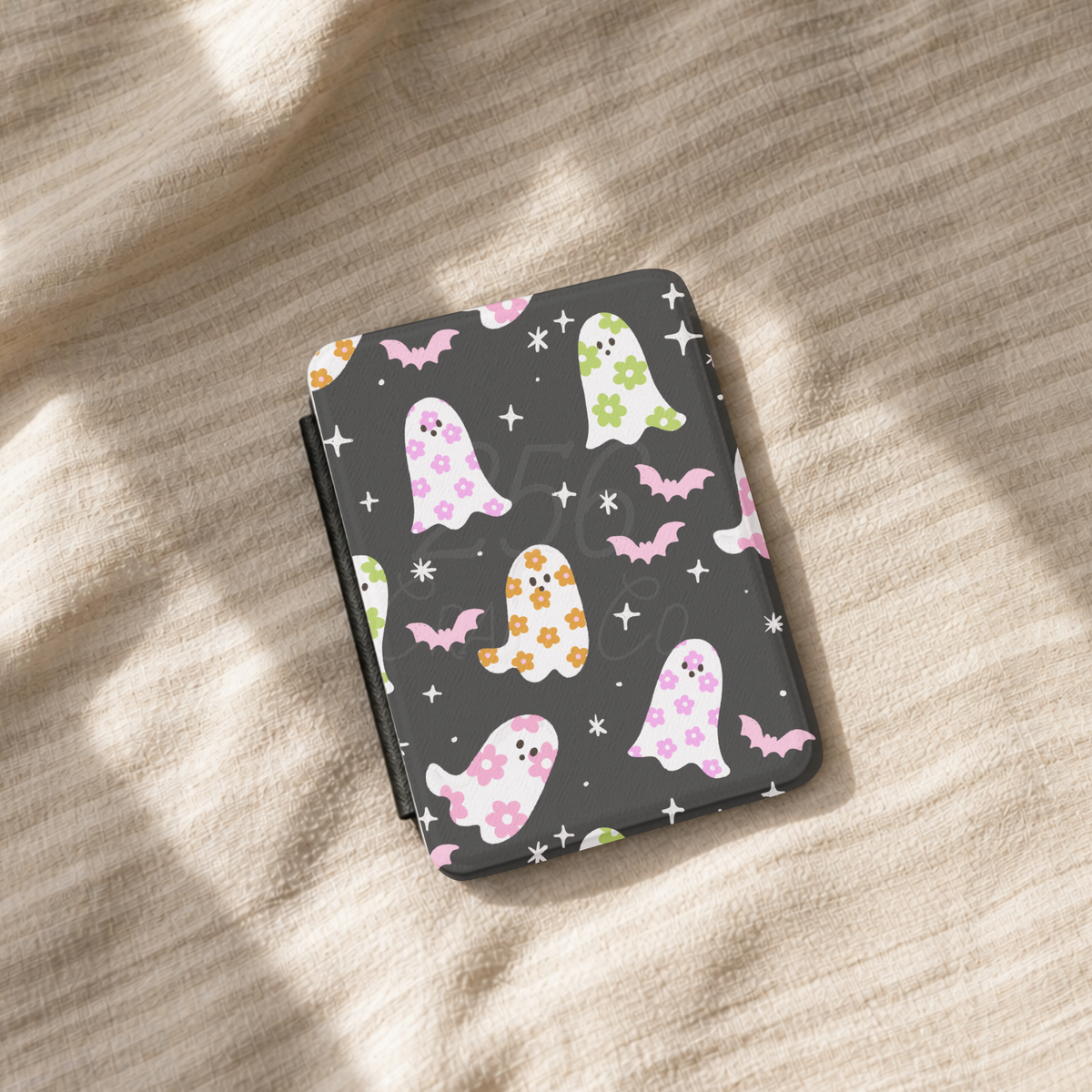 Spooky Floral Ghosts Kindle Case