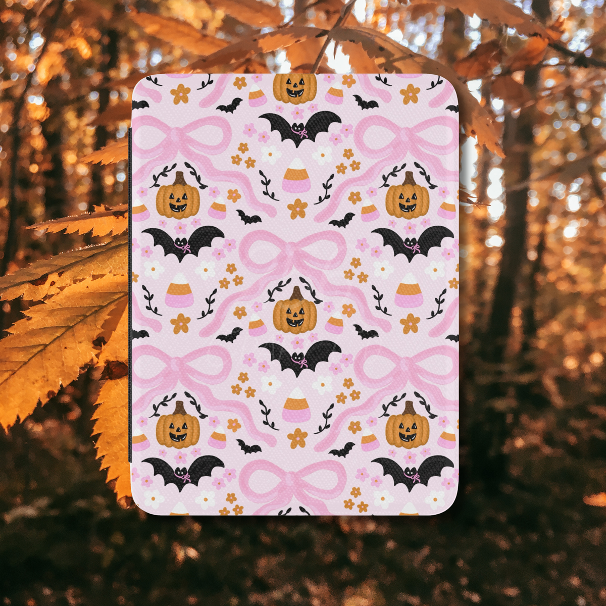 Spooky Season Bows Kindle Case