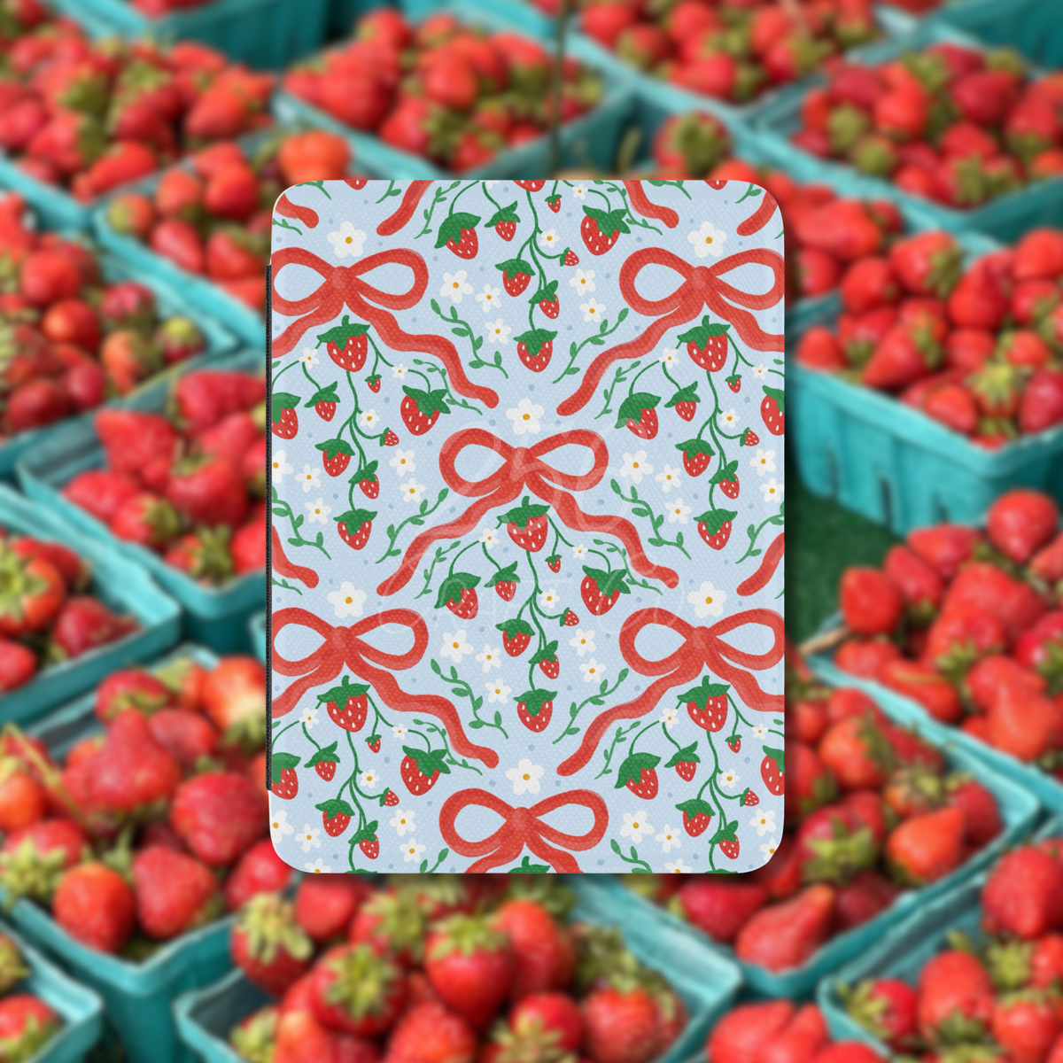 Berry Bow Garden Kindle Case