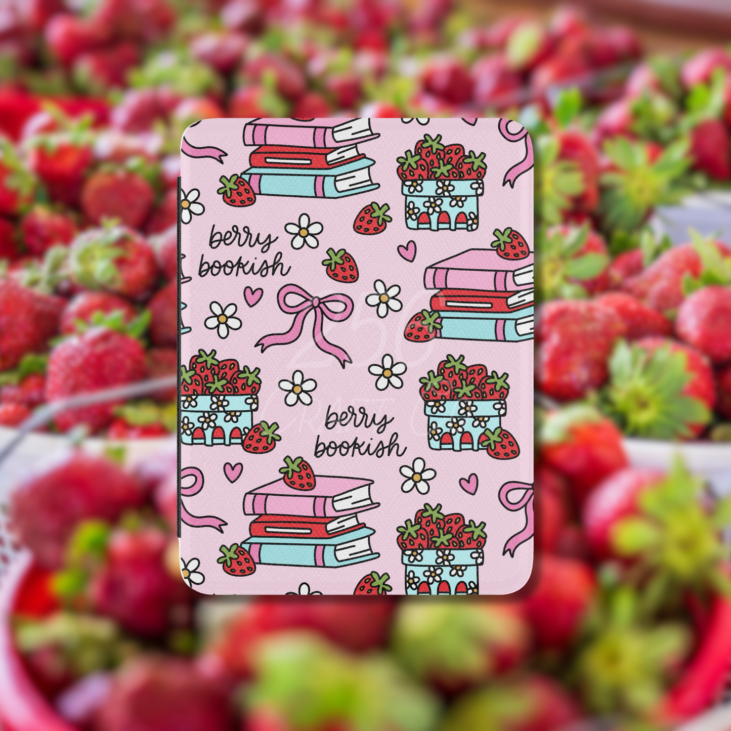 Berry Bookish Kindle Case