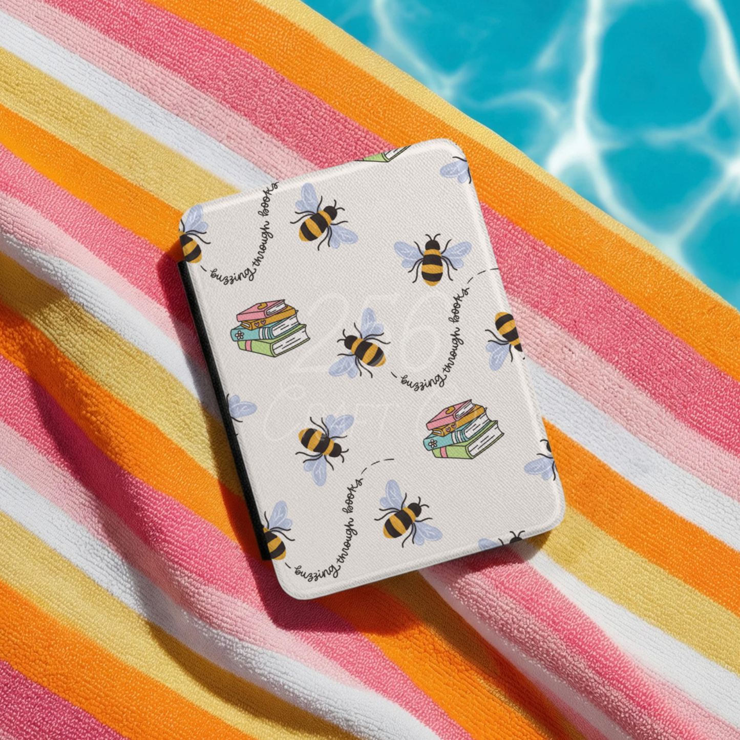 Bees & Bookmarks Kindle Case