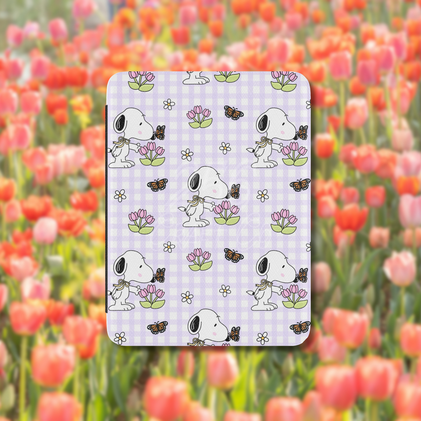 Lavender Butterfly Kindle Case