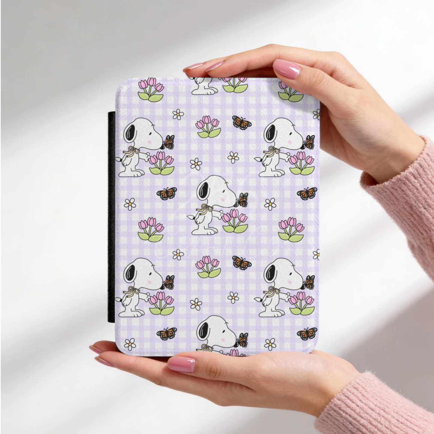 Lavender Butterfly Kindle Case