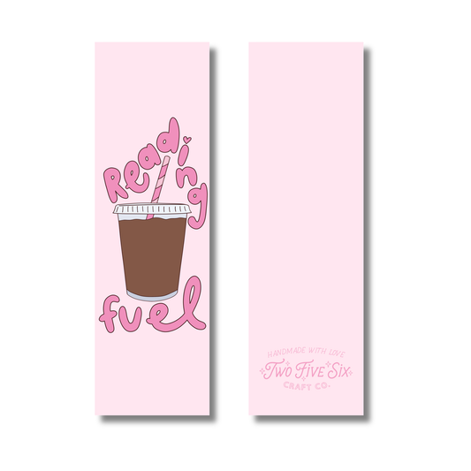 Reading Fuel Cold Brew Bookmark Glossy