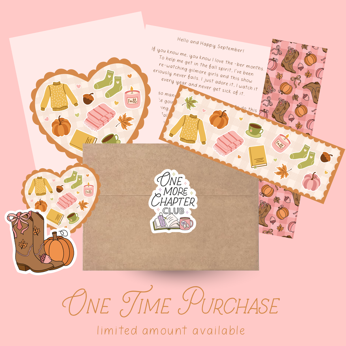 September 2026 One More Chapter Club - One Time Purchase