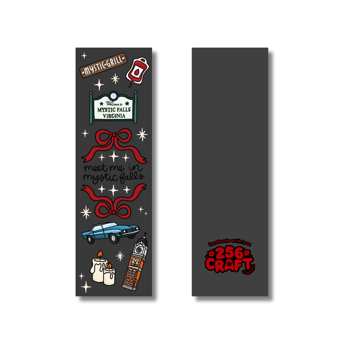 Meet me in Mystic Falls Bookmark Glossy