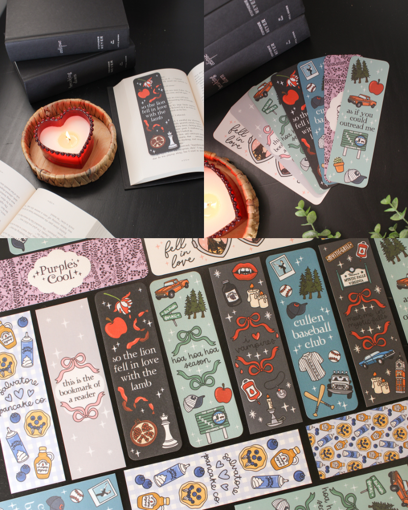 The Lion Fell in Love with the Lamb Bookmark Linen