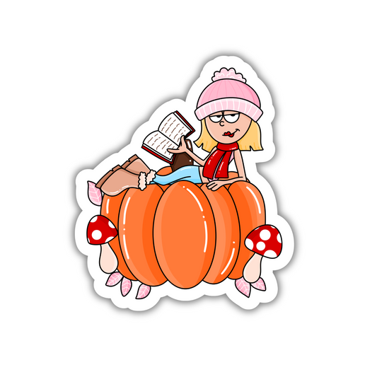 Autumn Lizzie Sticker